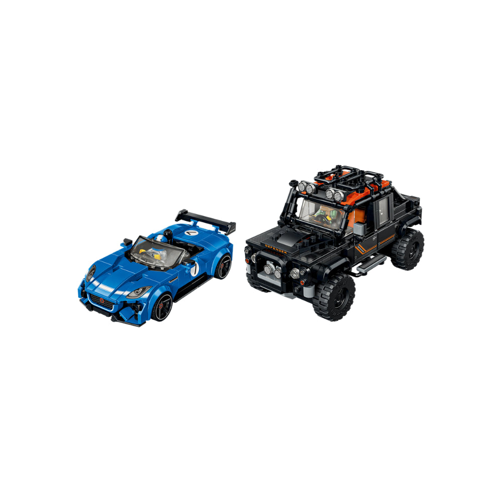 LEGO Speed Champions Jaguar Project 7 & Land Rover Defender - 740 Pieces