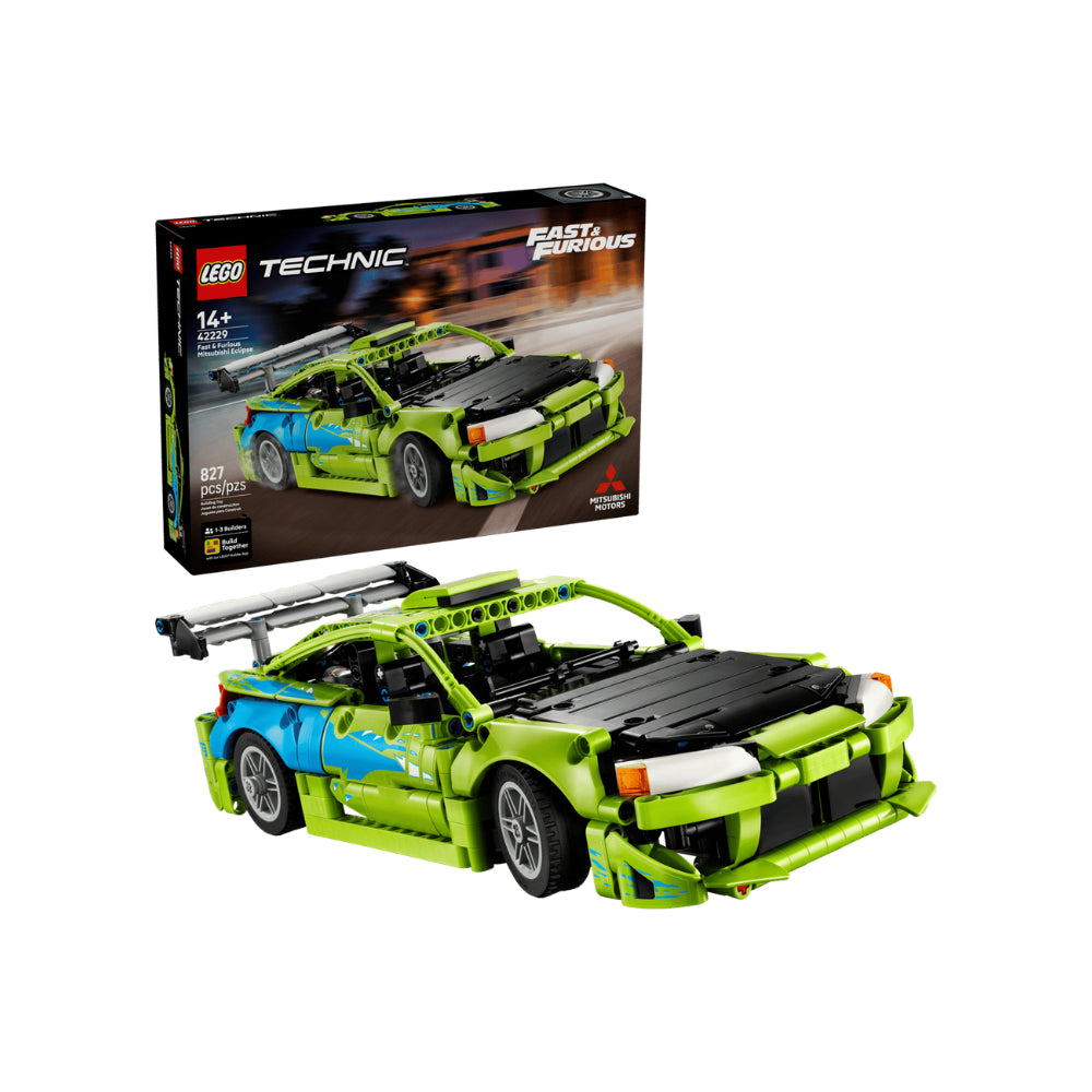 LEGO Technic Fast and Furious Mitsubishi Eclipse Car - 827 Pieces
