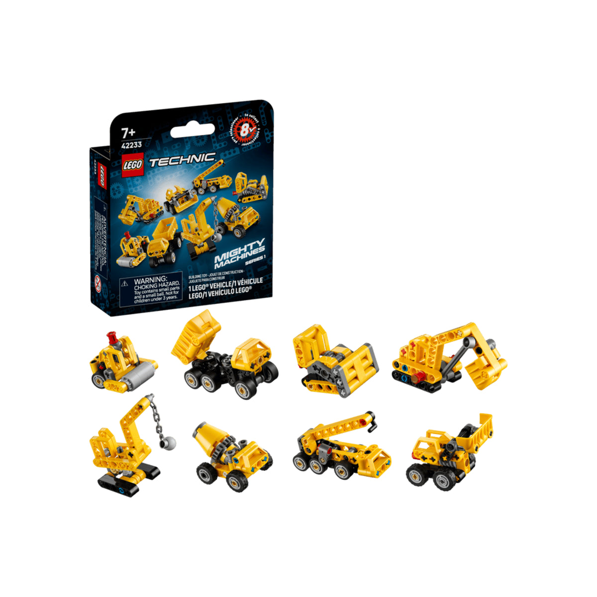 LEGO Technic Mighty Machines - 44 Pieces
