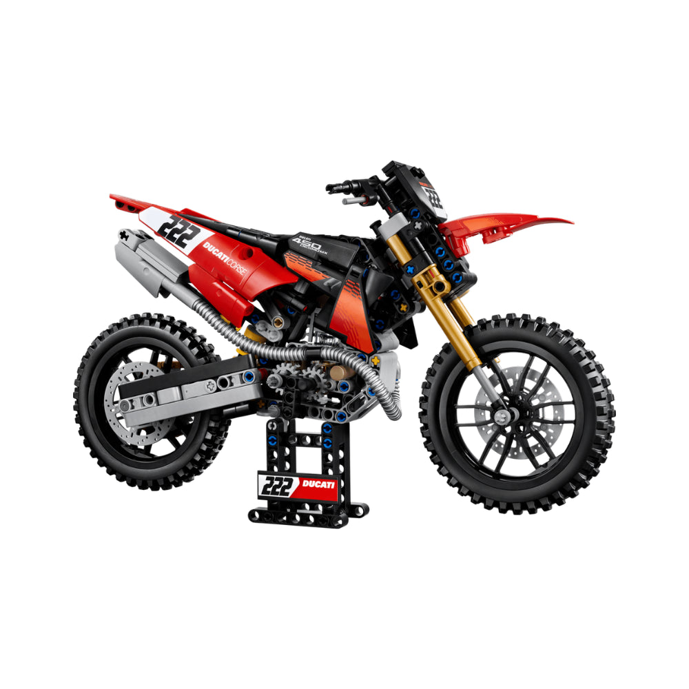 LEGO Technic Ducati Desmo450 MX Factory Motorcycle 457 Pieces