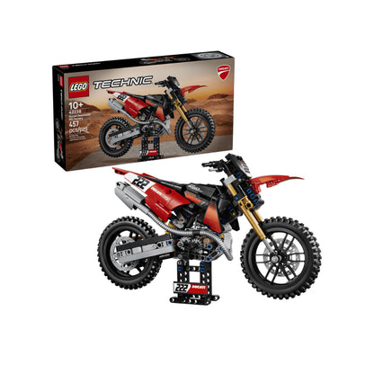 LEGO Technic Ducati Desmo450 MX Factory Motorcycle 457 Pieces