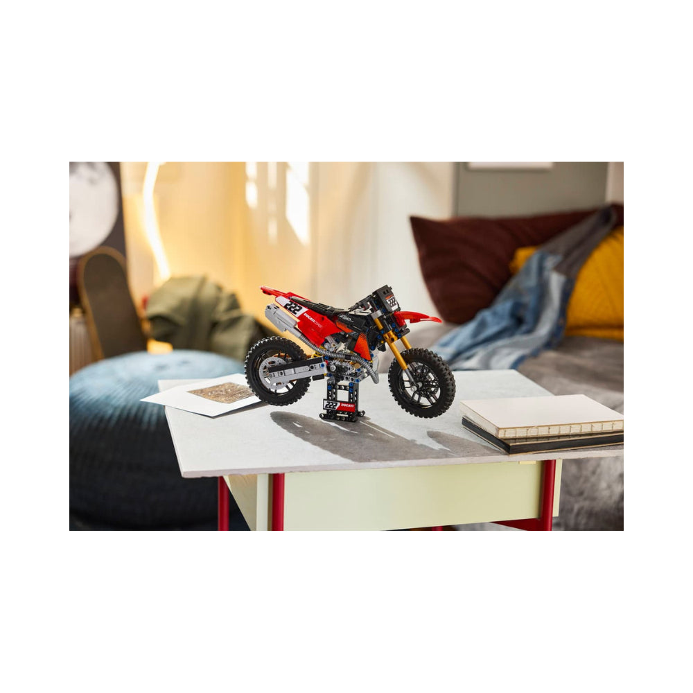 LEGO Technic Ducati Desmo450 MX Factory Motorcycle 457 Pieces