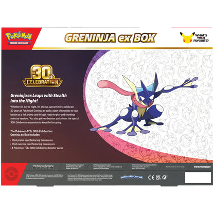 POKEMON TCG: 30th Celebration Sylveon EX/ Greninja EX Box (Random Box)