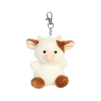 Palm Pals Caroline Cow 4" Clip-On Plush