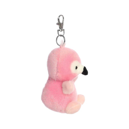 Palm Pals Pinky Flamingo Clip-On Plush