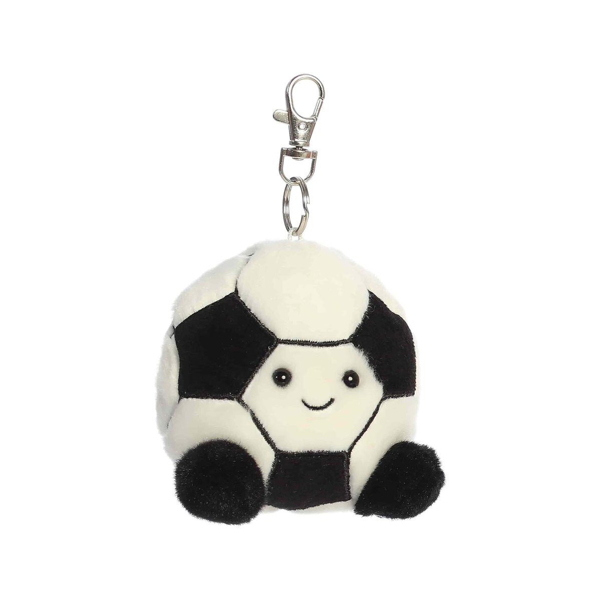 Palm Pals Soccer Ball 4" Clip-On Plush