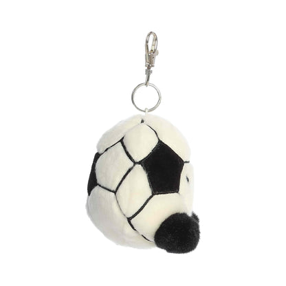 Palm Pals Soccer Ball 4" Clip-On Plush