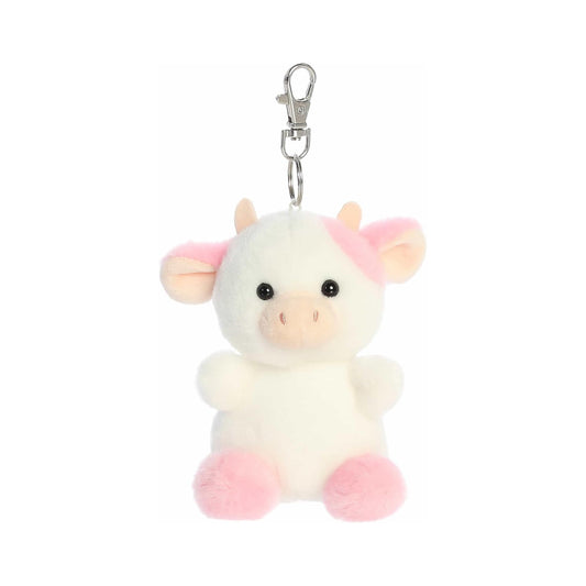Palm Pals Strawberry Cow Clip-On Plush