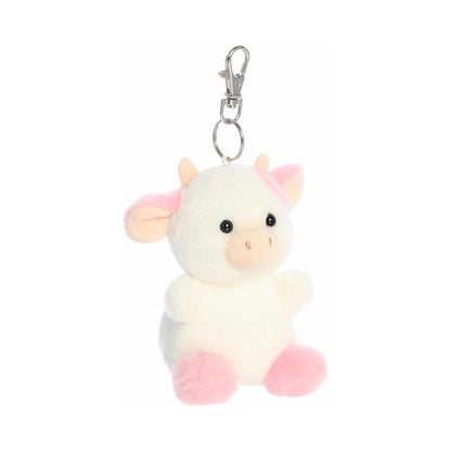 Palm Pals Strawberry Cow Clip-On Plush