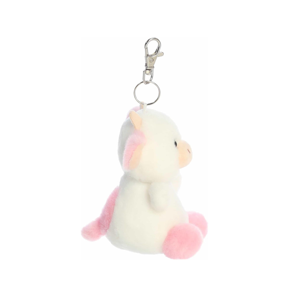Palm Pals Strawberry Cow Clip-On Plush
