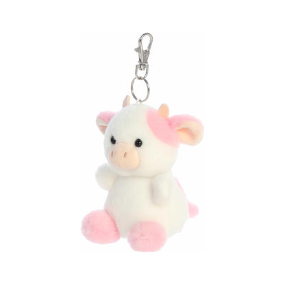 Palm Pals Strawberry Cow Clip-On Plush