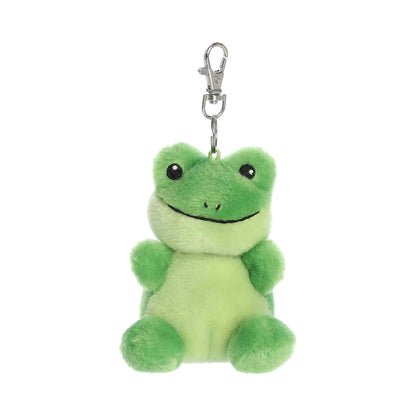 Palm Pals Ribbits Frog 4" Clip-On Plush