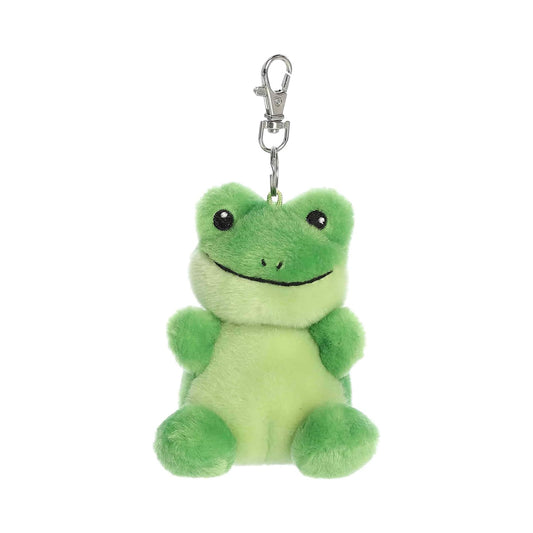 Palm Pals Ribbits Frog 4" Clip-On Plush