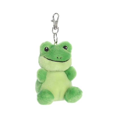 Palm Pals Ribbits Frog 4" Clip-On Plush