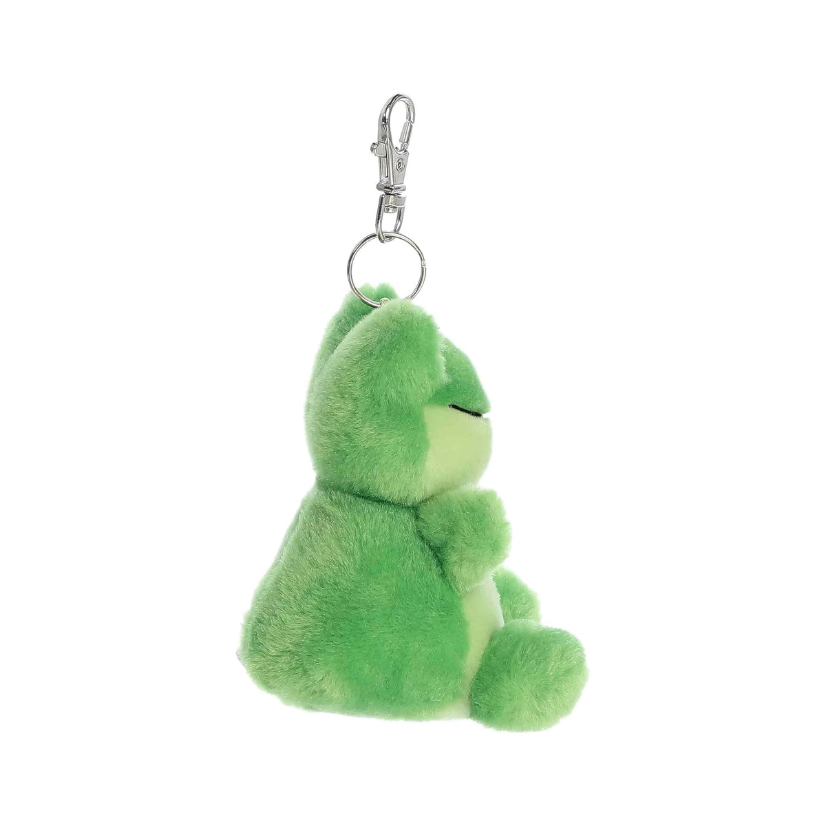 Palm Pals Ribbits Frog 4" Clip-On Plush