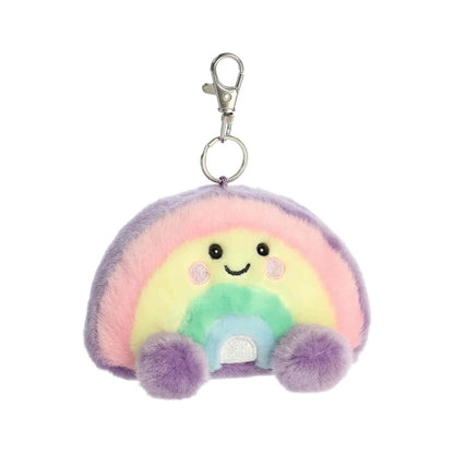 Palm Pals Vivi Rainbow 4" Clip-On Plush