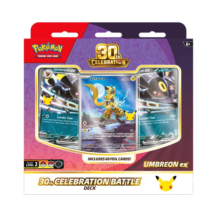 Pokemon 30th Celebration Battle Decks Espeon Ex/ Umbreon Ex (Random Pick)