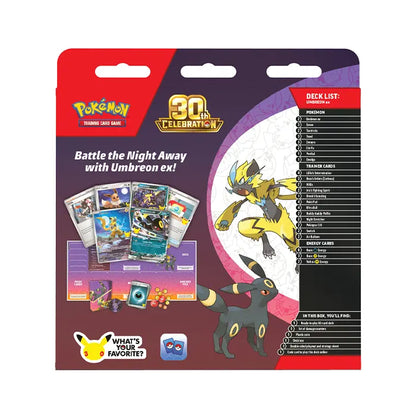 Pokemon 30th Celebration Battle Decks Espeon Ex/ Umbreon Ex (Random Pick)