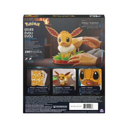 4D Build Pokémon Eevee 3D Puzzle - 238 Pieces