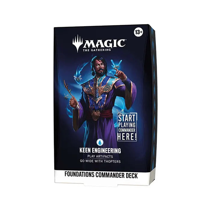 Magic The Gathering: Foundations Commander Deck - Keen Engineering