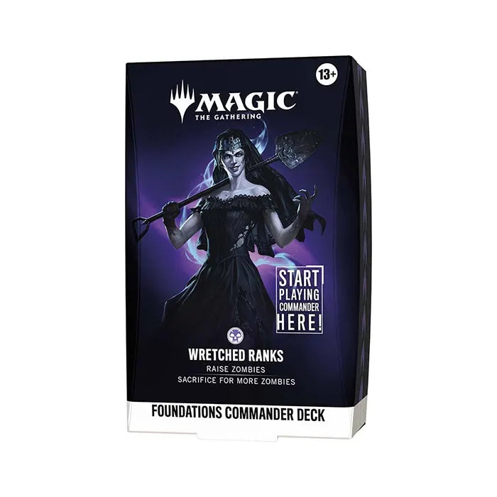 Magic The Gathering: Foundations Commander Deck - Wretched Ranks