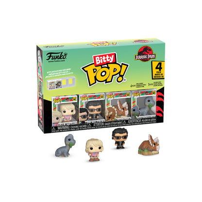 Bitty Pop! Movies & TV: Jurassic Park 4 - Pack Series 1