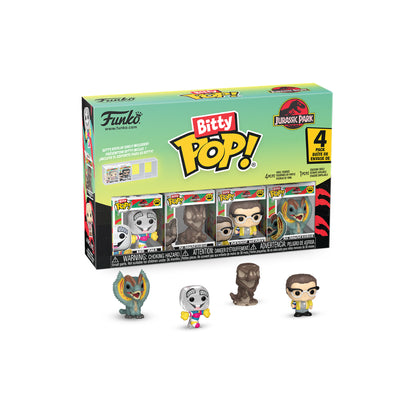 Bitty Pop! Movies & TV: Jurassic Park 4-Pack Series 3
