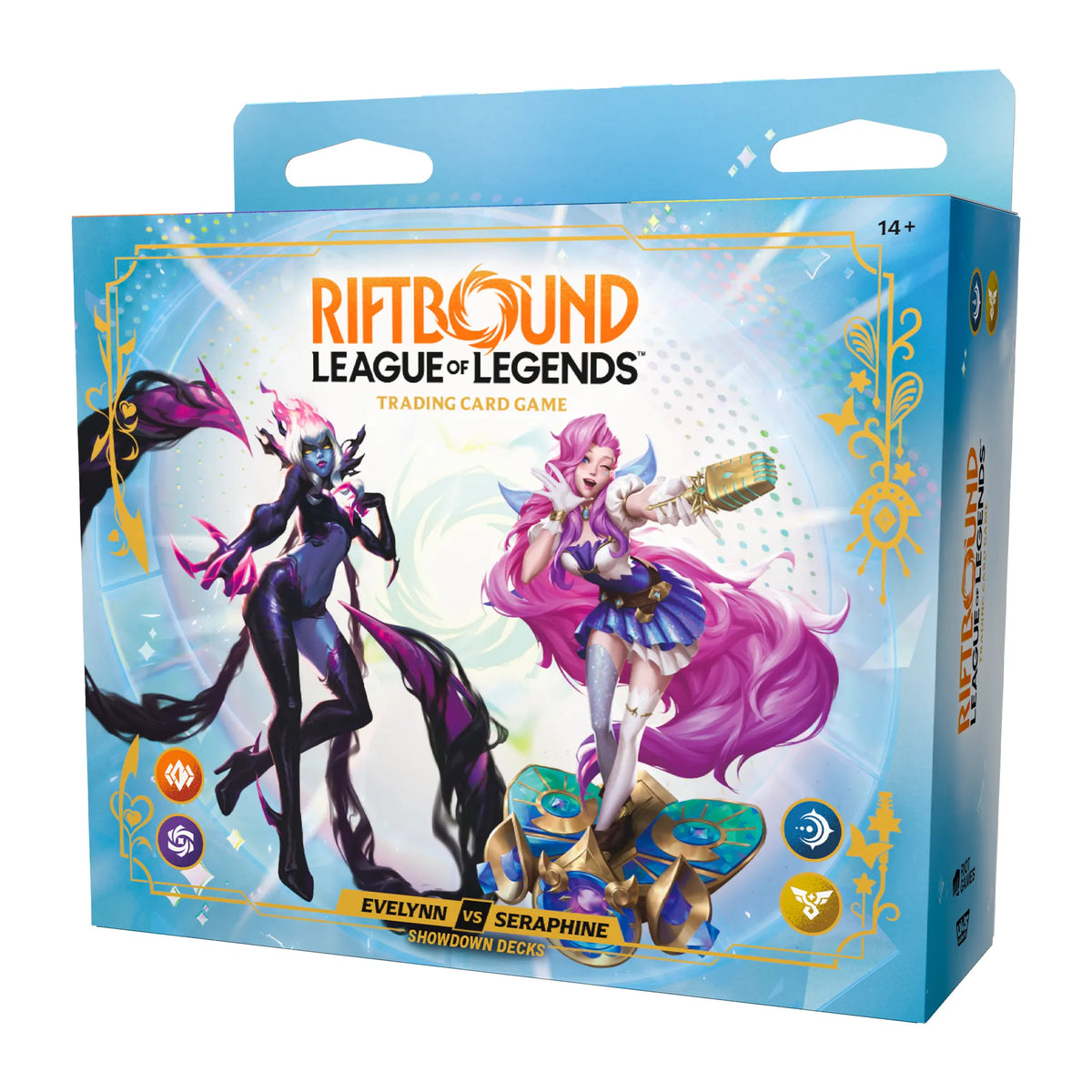 Riftbound: League of Legends TCG: Radiance: Showdown Deck: Evelynn vs Seraphine