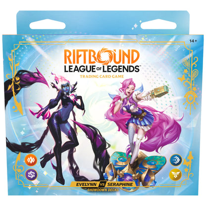 Riftbound: League of Legends TCG: Radiance: Showdown Deck: Evelynn vs Seraphine