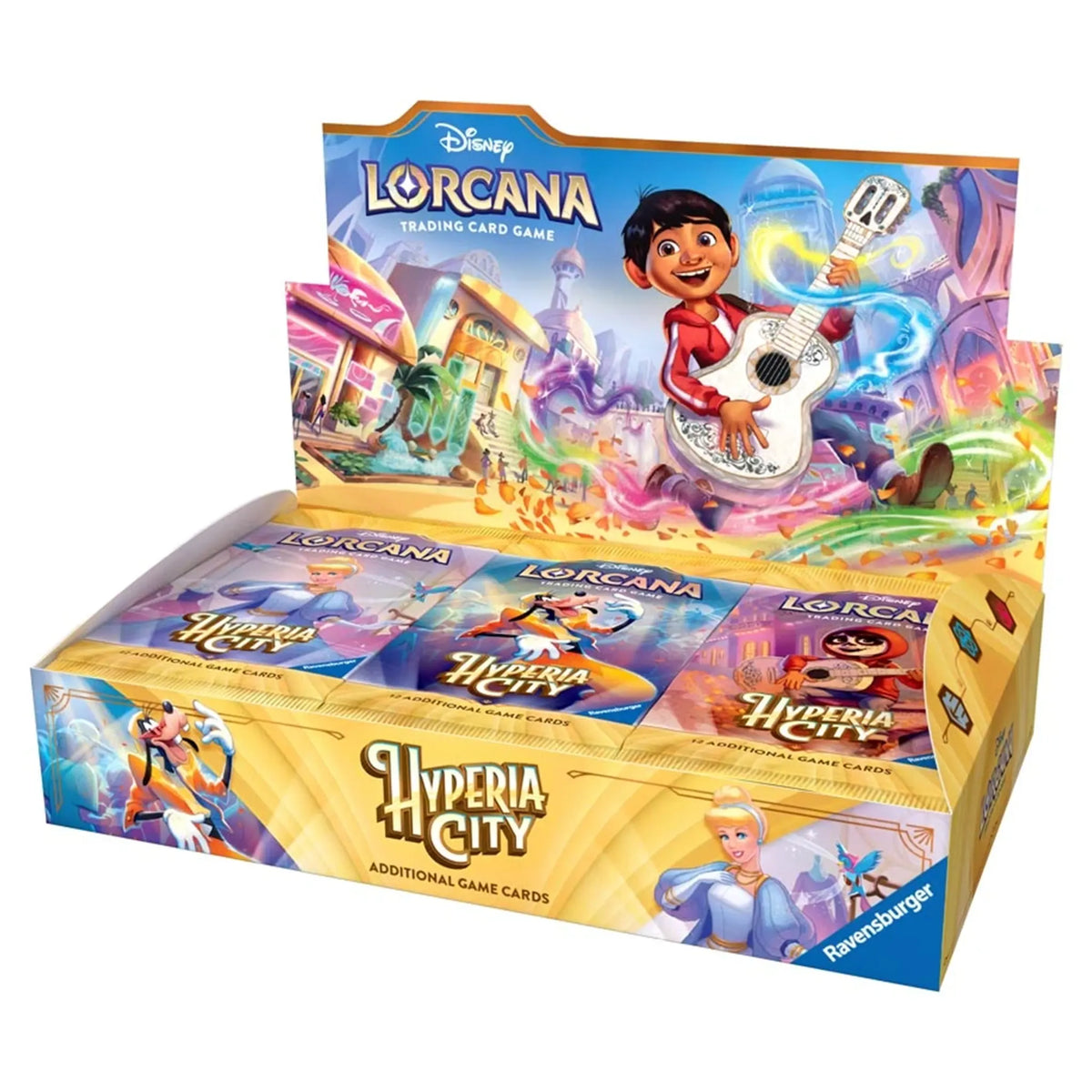 Disney Lorcana: Set 14: Hyperia City Booster Display