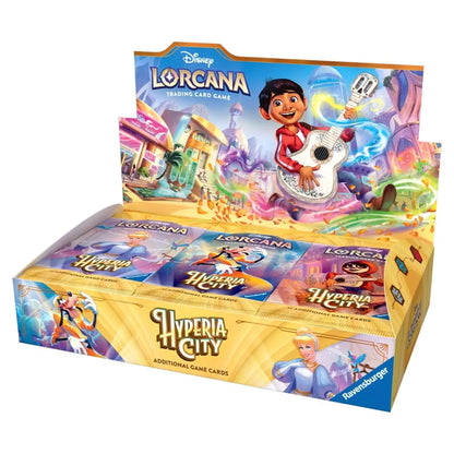 Disney Lorcana: Set 14: Hyperia City Booster Display