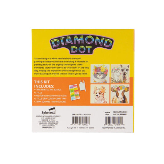 Diamond Dot Animals - Creative Diamond Art