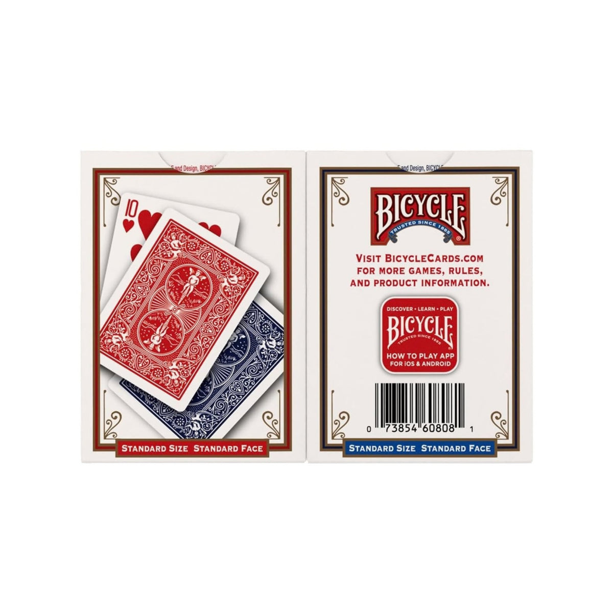 Bicycle Rider Back Poker Playing Cards - 2 Pack