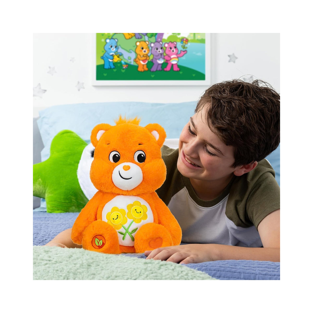 Care Bears Friend Bear Medium Plush - Orange