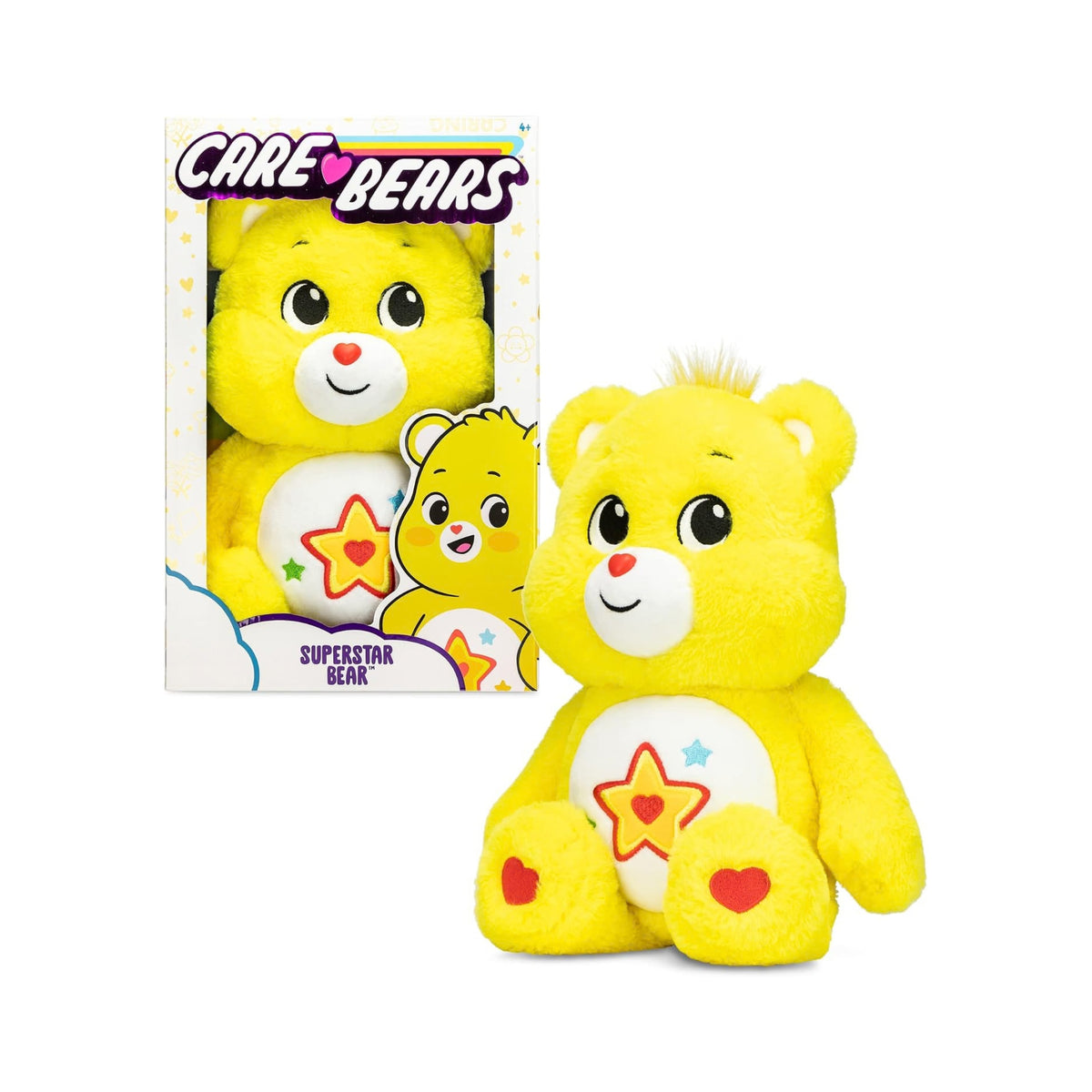 Care Bears Superstar Medium Plush - Yellow