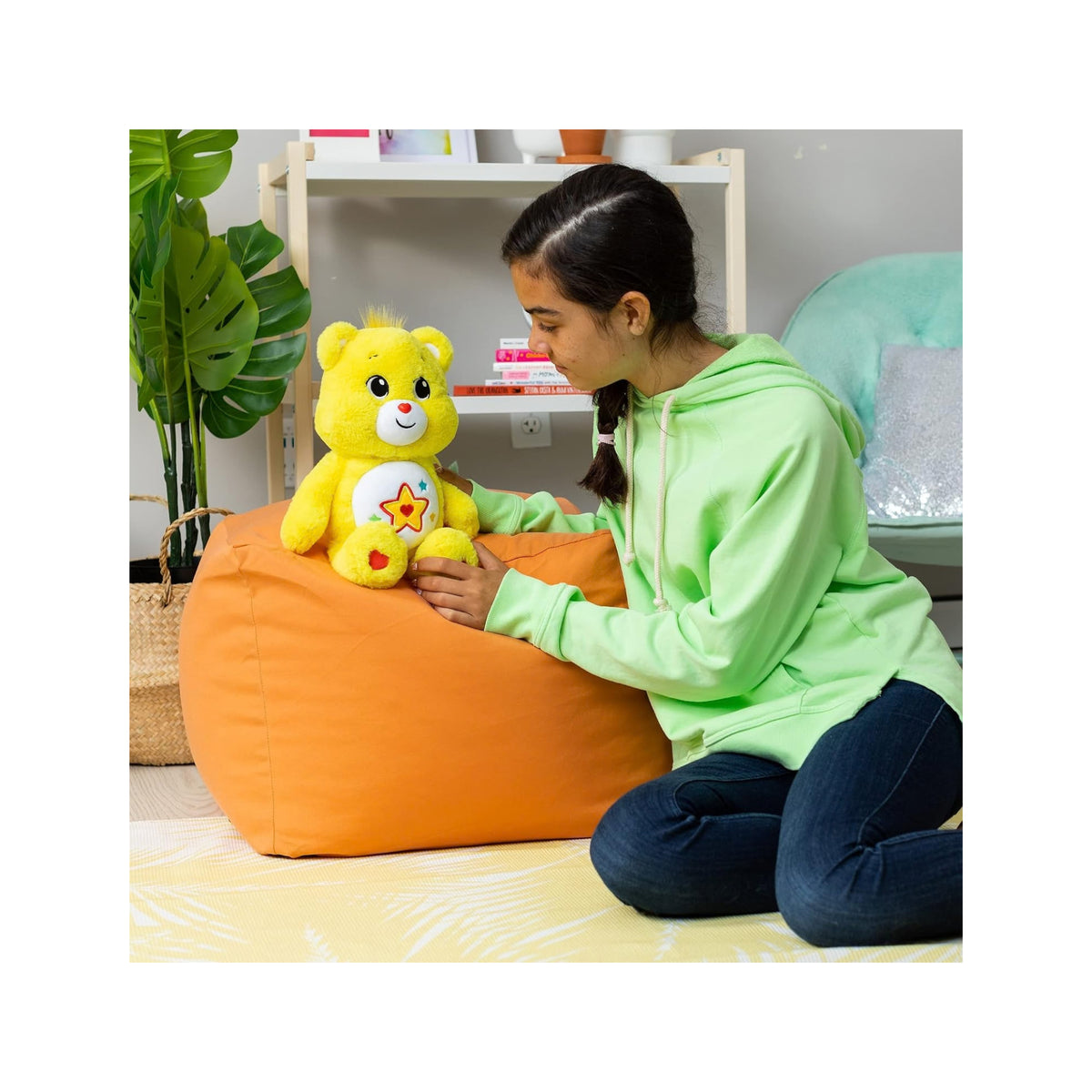 Care Bears Superstar Medium Plush - Yellow