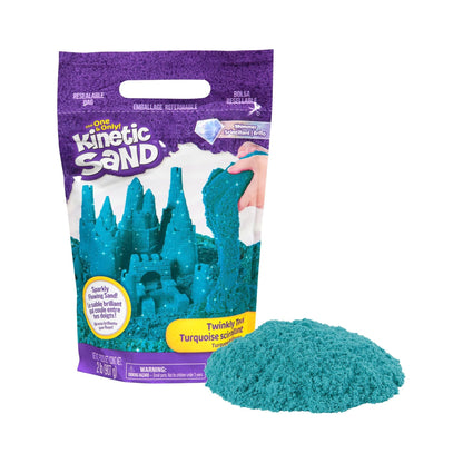 Kinetic Sand Twinkly Teal - 2 lb Bag