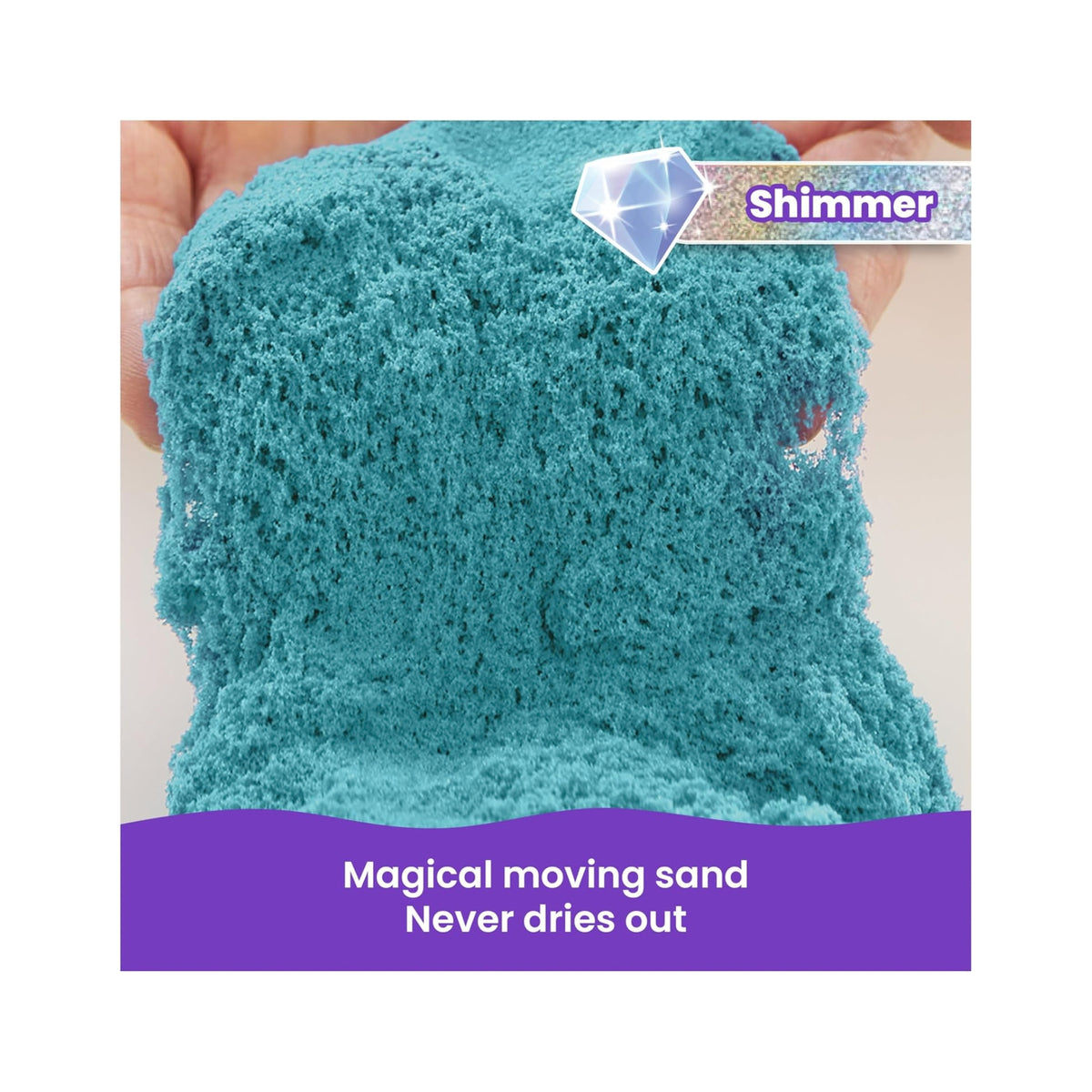 Kinetic Sand Twinkly Teal - 2 lb Bag
