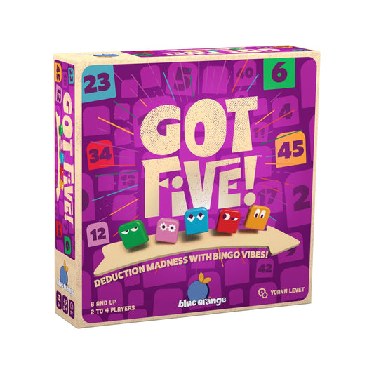 Blue Orange Got Five! Deduction & Bingo Strategy Board Game