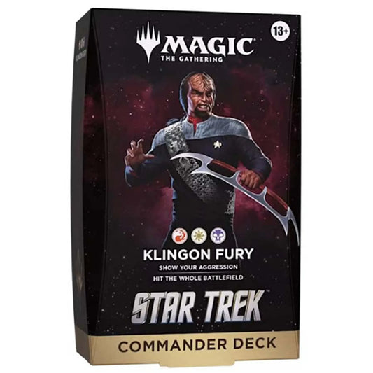 Magic The Gathering Star Trek Commander Deck - Klingon Fury
