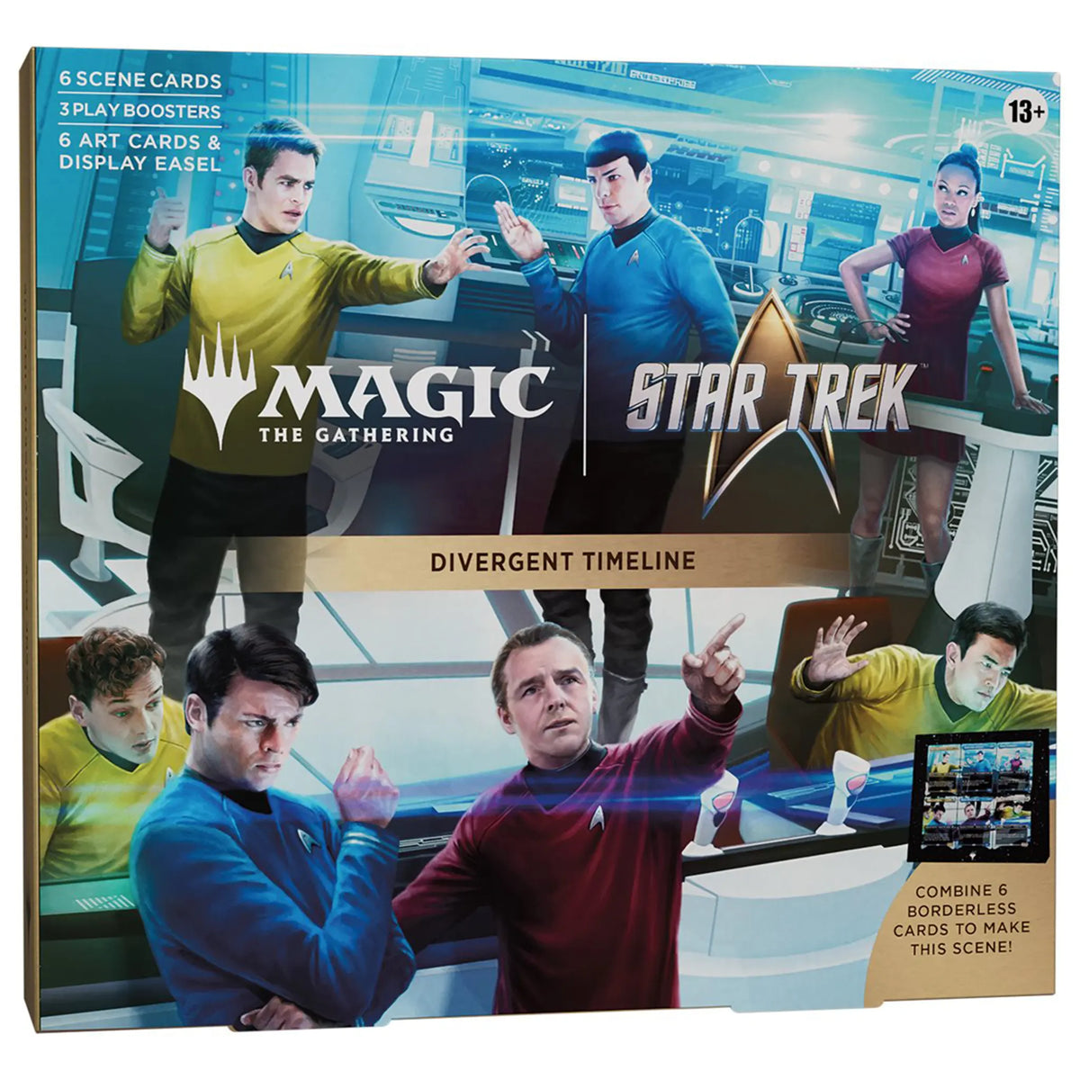Magic The Gathering Star Trek Scene Box - Divergent Timelines