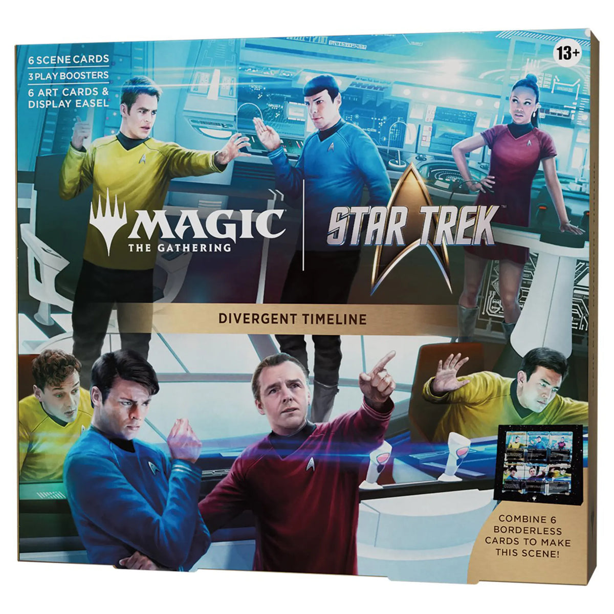 Magic The Gathering Star Trek Scene Box - Divergent Timelines