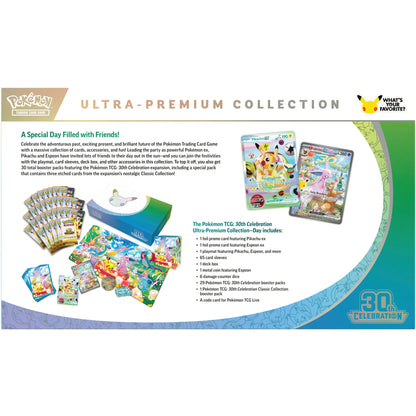 POKEMON 30th Celebration Day/ Night Ultra Premium Collection (Random Selection)