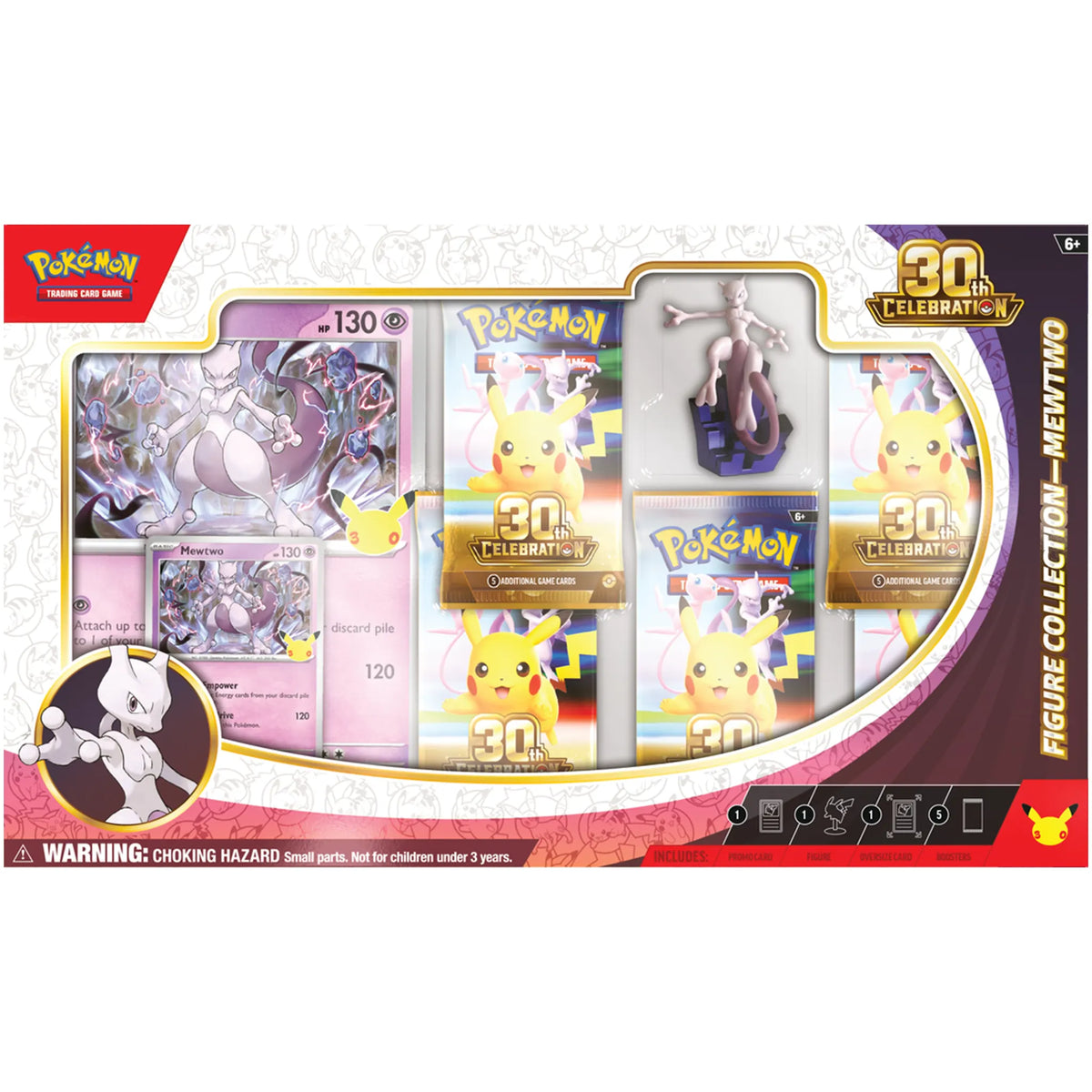 POKEMON 30th Celebration Mew/ Mewtwo Figure Collection (Random Pick)