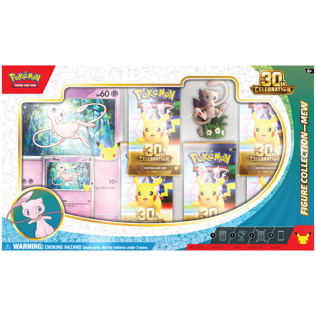 POKEMON 30th Celebration Mew/ Mewtwo Figure Collection (Random Pick)