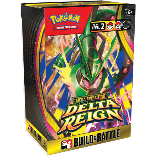 Pokemon ME06 Delta Reign Build & Battle Box Display
