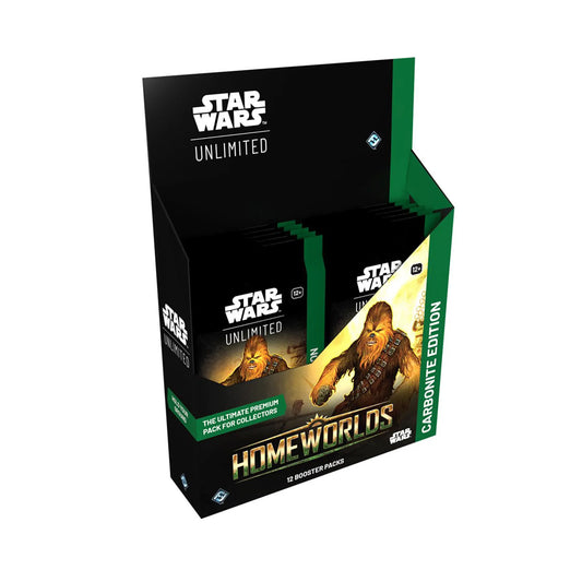 Star Wars: Unlimited - Homeworlds - Carbonite Booster Display