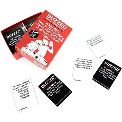 Buzzed - The Hilarious Party Game That Will Get You &amp; Your Friends Hydrated - Expansion Pack #1