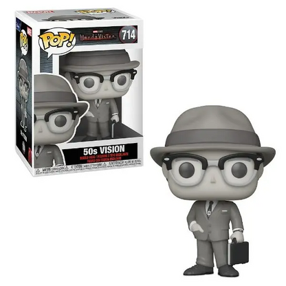 Funko Pop! Marvel WandaVision 50's Vision Black &amp; White Pop!!