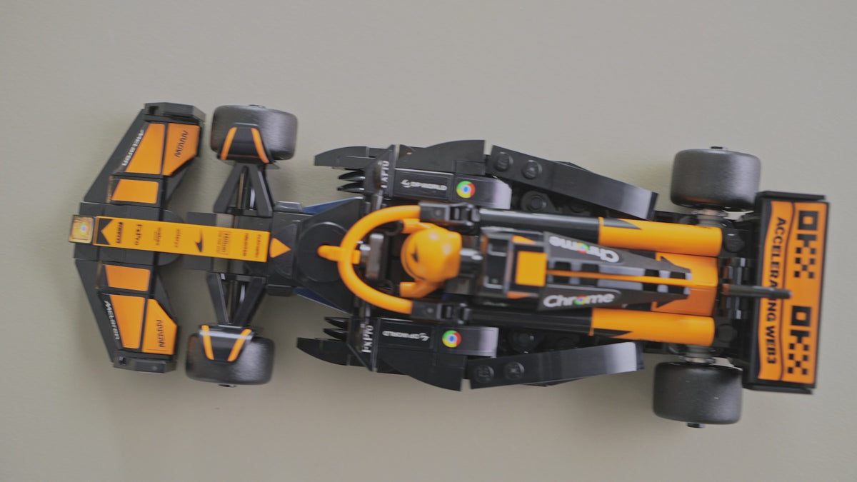 Video of LEGO Speed Champions McLaren F1 Team MCL38 Race Car (269 Pieces)